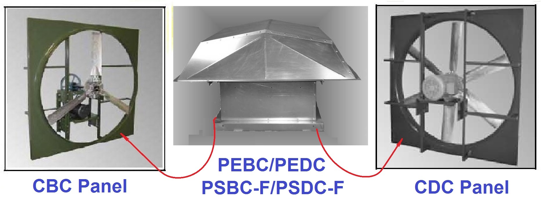 Filtered air make-up roof fan
