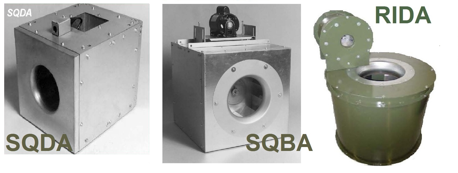 Inline fan blower