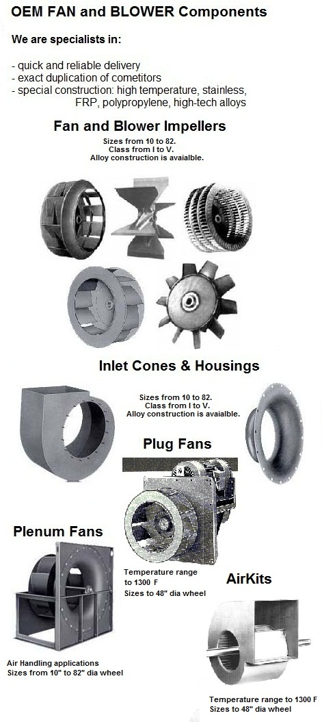 OEM fan blower