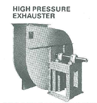 Canada Blower high pressure exhauster
