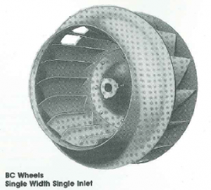 Canada Blower backward curved fan blower wheel