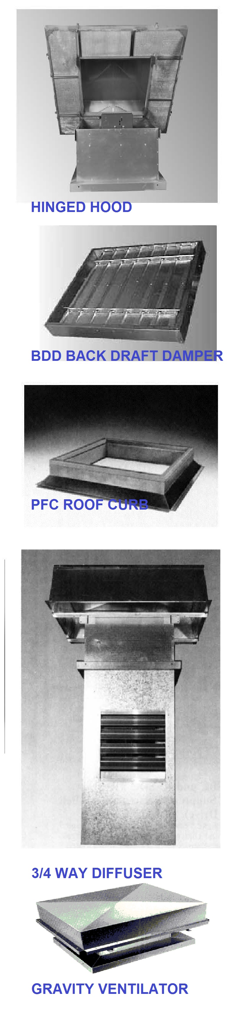 Roof air exhaust supply reversible ventilator