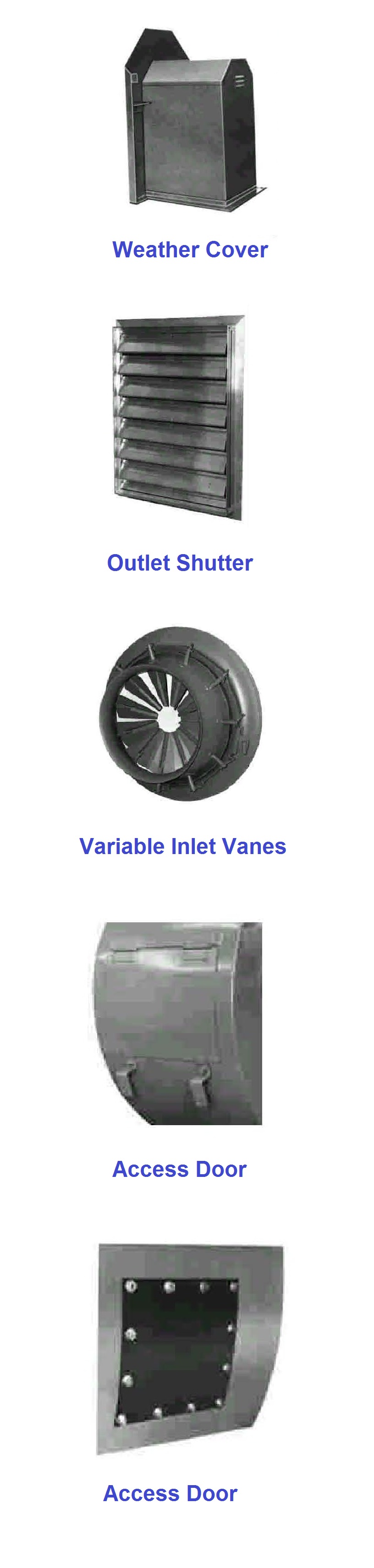 Industrial Utility fan set