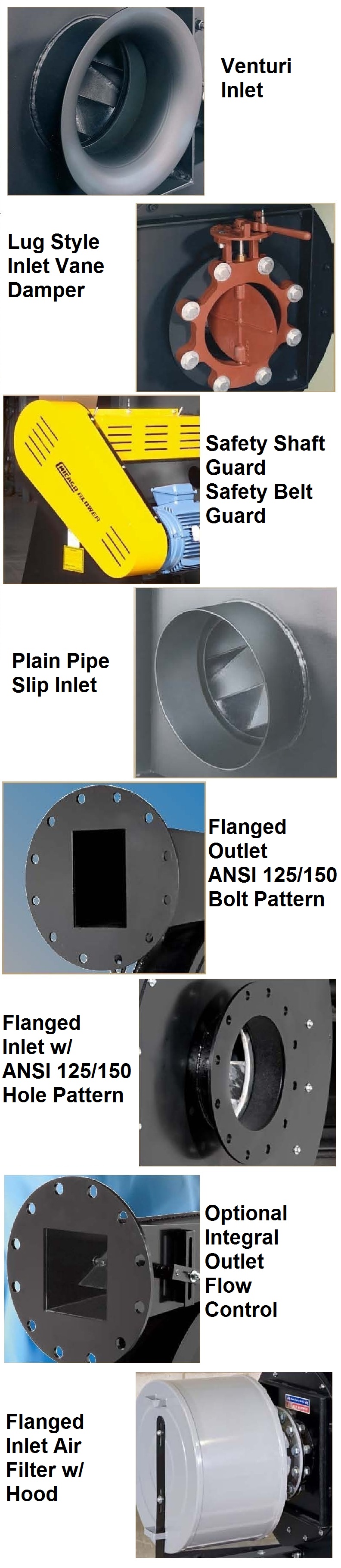 Industrial pressure blower