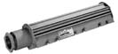 Air knives for high pressure blow off.