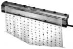 Industrial high pressure belt celeaning air knives and air-knife systems