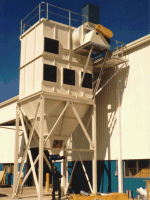 Industrial baghouse dustcollectros and fume scrubbers